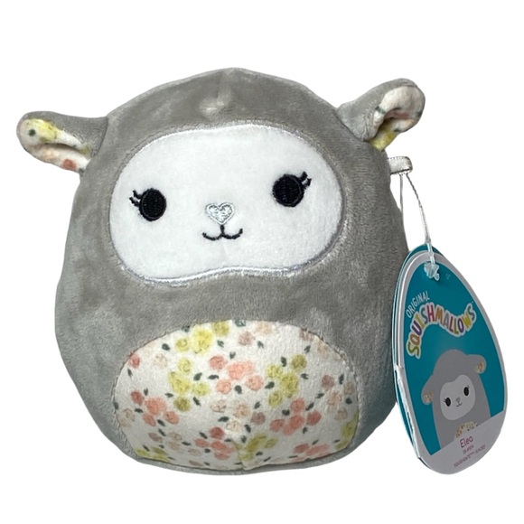Kellytoy Other - Squishmallows Elea The Floral Lamb 5" Mini Plush KellyToy Claire’s Exclusive NWT